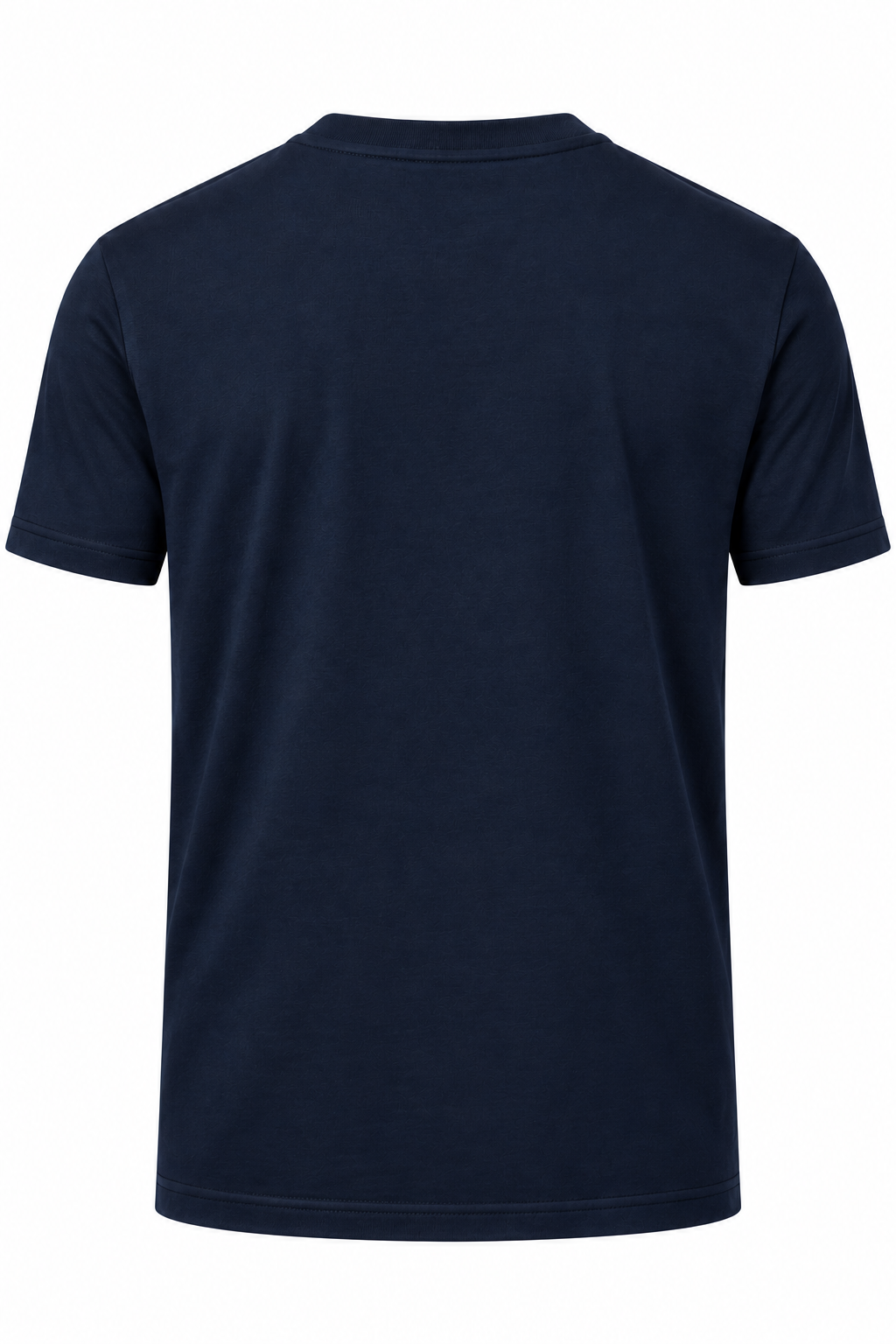 Boss cotton jersey artwork logo T-shirt -Blue Navy
