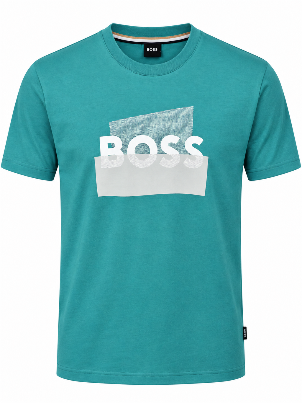 Boss Graphic logo T-shirt - Turquoise