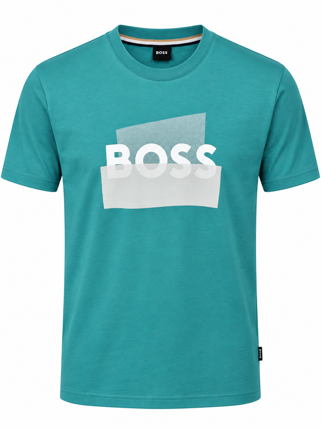 Boss Graphic logo T-shirt - Turquoise