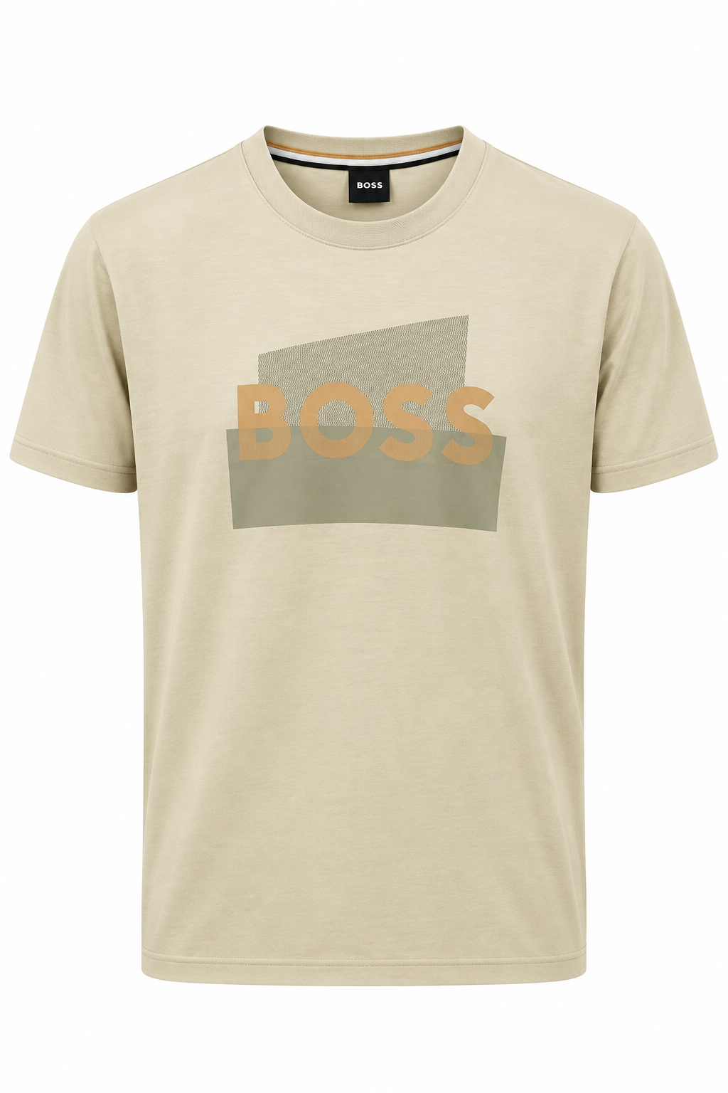 Boss Graphic logo T-shirt - Beije