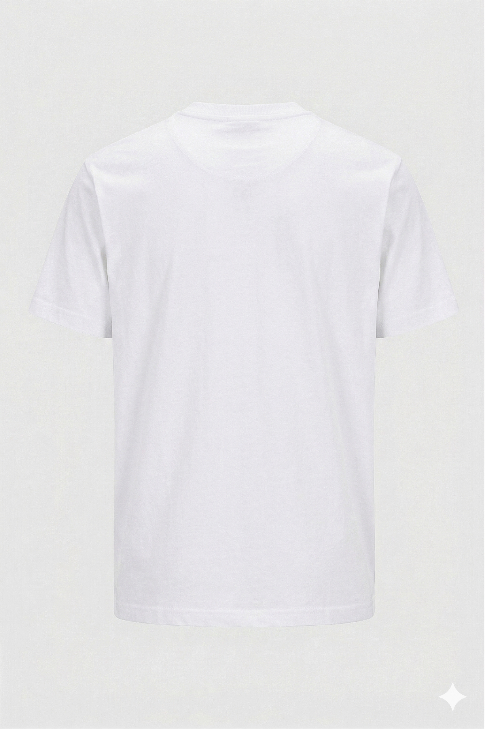 BOSS embroidered rubber logo T-Shirt- White