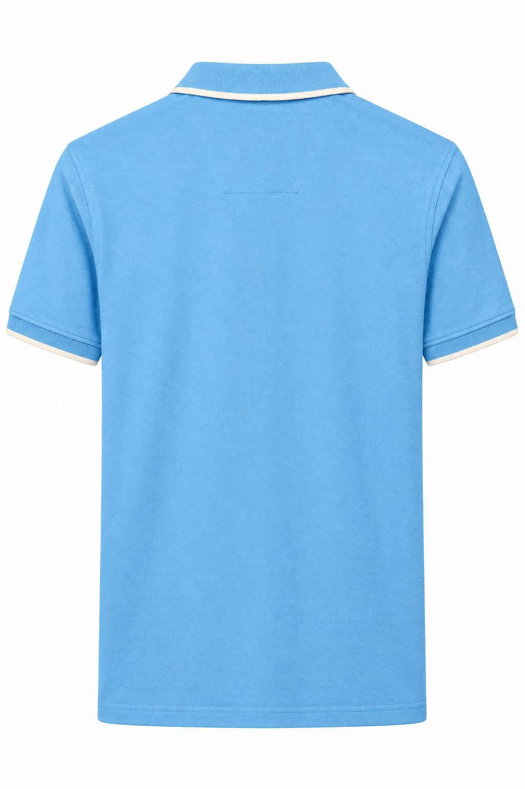 Nautica white-tipped collar T-shirt - Light Blue